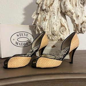 Open toe Steve Madden heels